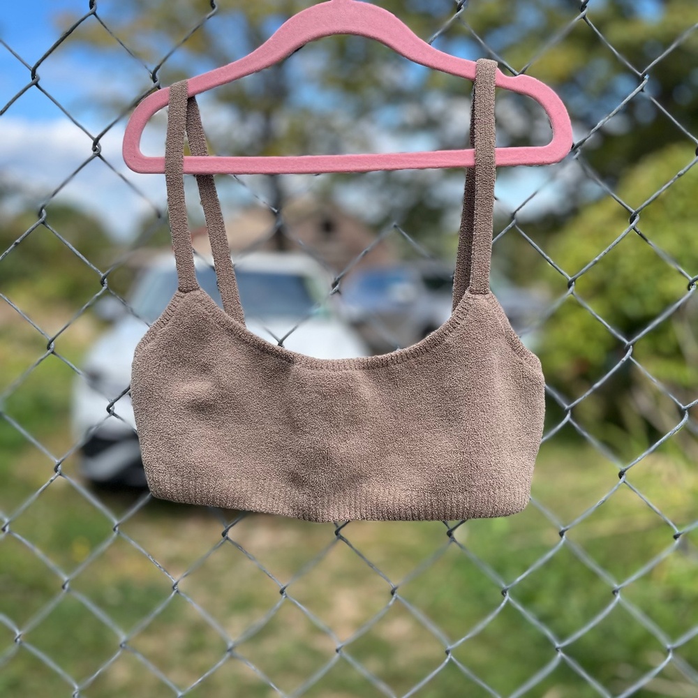 SKIMS light cozy bralette